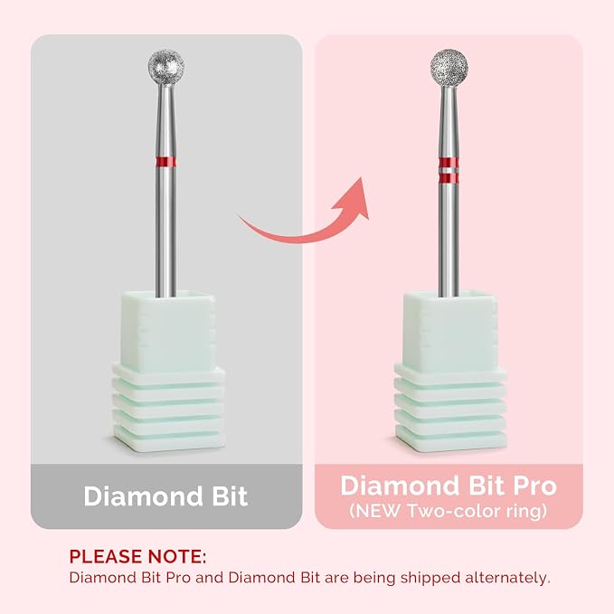 MelodySusie Ball Shape Cuticle Clean Nail Drill Bit 3/32'', Professional Safety - Image 3