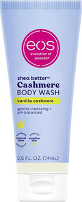 eos Travel Vanilla Cashmere Body Wash- Travel Size Body Wash, Moisturizing by eosproducts