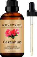 Geranium Essential Oils, 30ML Pure and Natural Essential Oil by WUVEZRUB