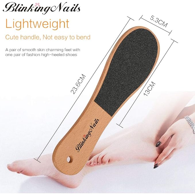 Foot File Callus Remover for Feet, Foot File for Dead Skin Foot Scrubber Heel - Image 3