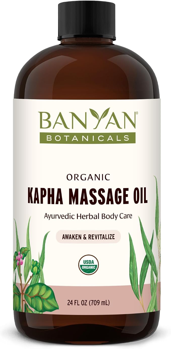 Banyan Botanicals Kapha Massage Oil – Organic Massage Oil by BanyanBotanicals