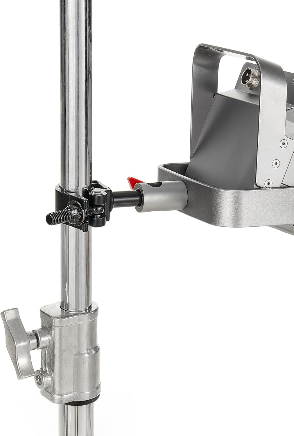 PHOCUS Half Coupler Clamp with 5/8" Pin, Photography Heavy Duty Truss Clamp for Round Tube to Support Studio Lighting, LED Ring Lights, Video Equipment (Clamp Range: 30-35mm)