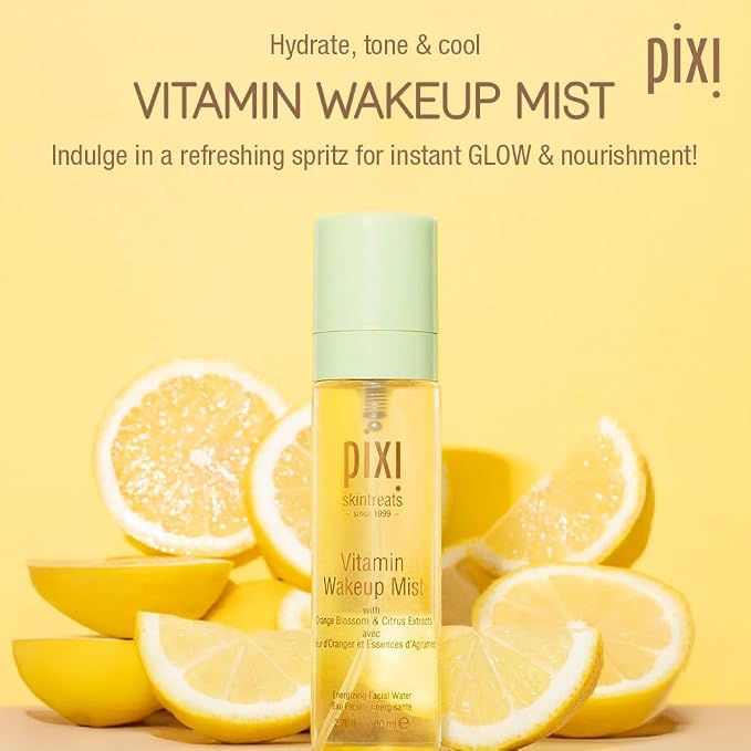 Pixi Vitamin-C Wakeup Mist | Helps Cool, and Wake Up Skin | Adds Hydration | - Image 2
