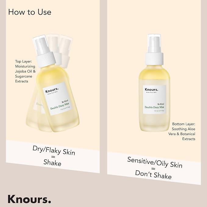 Knours Korean Hydrating Jojoba Oil + Aloe Vera H2O | Knours Be Kind Face Mist - Image 6
