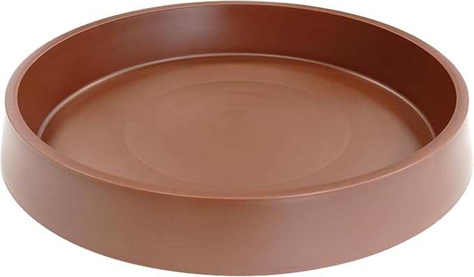 4 Pack Plant Saucer Tray for Ceramic Plastic Pots, 6 inch Plant Saucers for by Bleuhome
