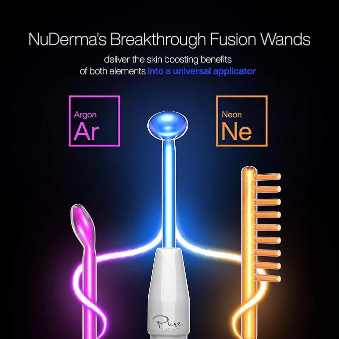 Pure Daily Care NuDerma Clinical Portable Skin Therapy Wand, Machine - Image 2