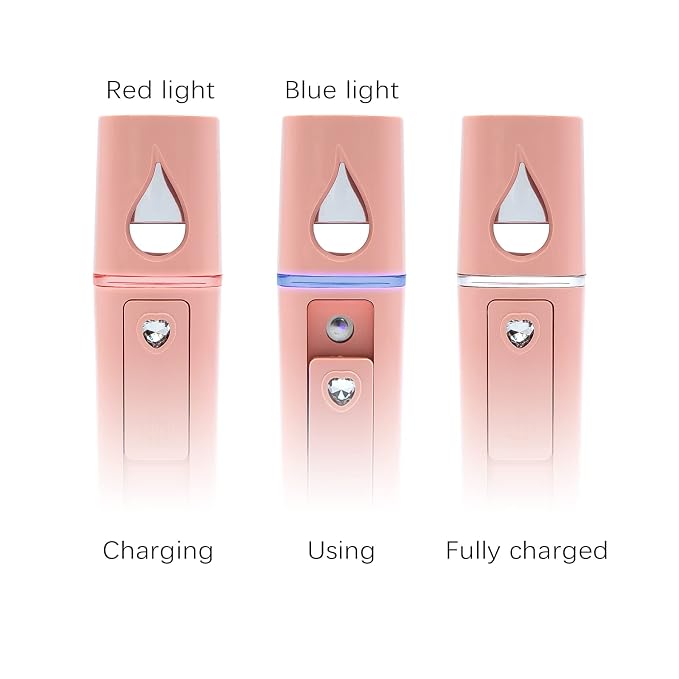 Nano Facial Mister Portable Mini Face Mist Handy Sprayer Automatic Eyelash - Image 5