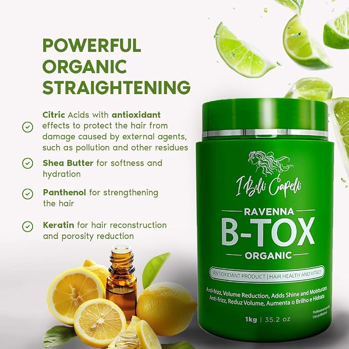 I Belli Capelli Ravenna Organic Hair B-tox Treatment - Image 4