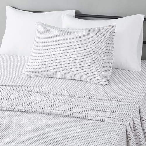 Amazon Basics Lightweight Microfiber 3-Piece Bed Sheet Set, Twin XL by AmazonBasics