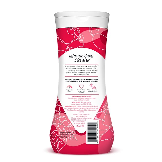 Summer's Eve Blissful Escape All-Over Daily Feminine Wash, pH-Balanced Body Wash - Image 9