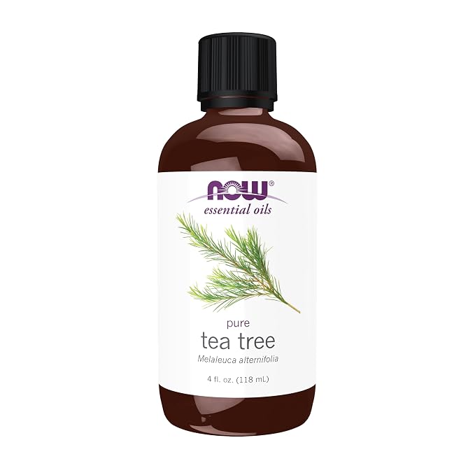 NOW Essential Oils, Tea Tree Oil, Cleansing Aromatherapy Scent, Steam Distilled by NOW