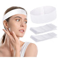 200 Pieces Disposable Facial Headbands by Nujzuir