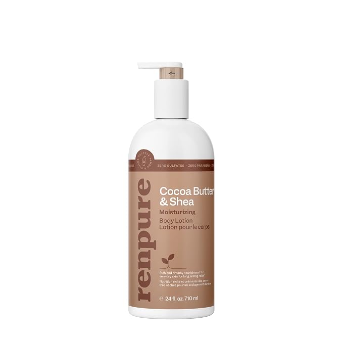Renpure Cocoa Butter & Shea Butter Ultra-Hydrating Body Lotion by RENPURE