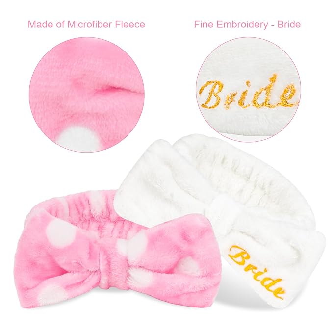 CIEHER Spa Headbands for Bachelorette Party Favors, Bachelorette Gifts for - Image 2