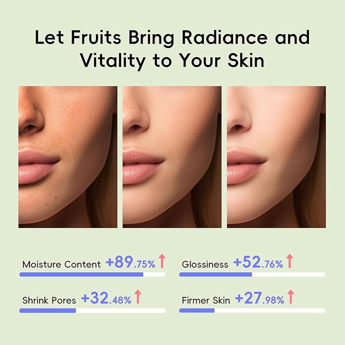 QUIYUM Fruit Skin Care Sets, Routine Skincare - Image 5