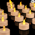 200Pack Battery Tea Lights Candles by JUNPEILEDTEACANDLES