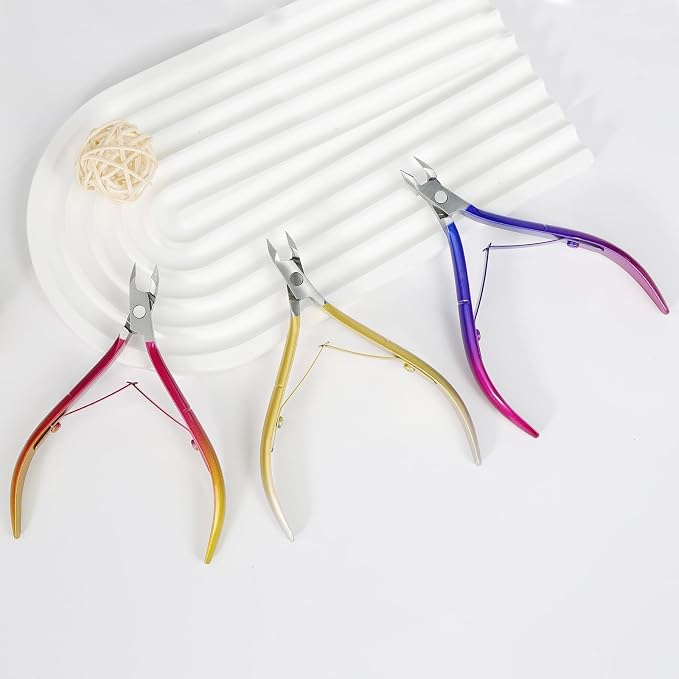 Cuticle Nipper, Precision Nano-Coated Stainless Steel Cuticle Scissor Trimmer - Image 7