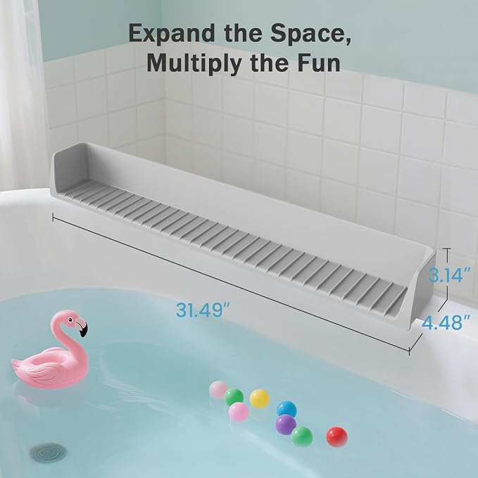 Bathtub Splash Guard PlayPad Shelf Area - Image 6