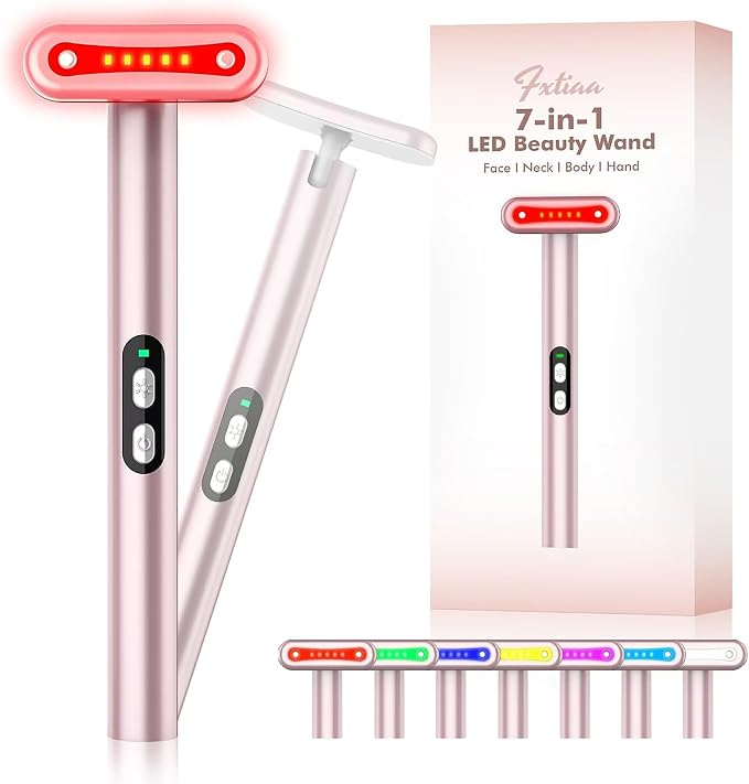 Red-Light-Therapy-for-Face, 7 in 1 LED Light Therapy Eye Equipment by FxtiaaSpecializesinBeauty