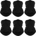 Fuinloth Neck Gaiter, 6 Pack Cooling UV Protection Bandana Face Mask Gator Scarf by fuinloth