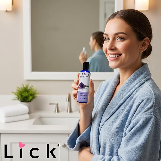 Lick Lavender Aromatic Bath Oil - Image 5