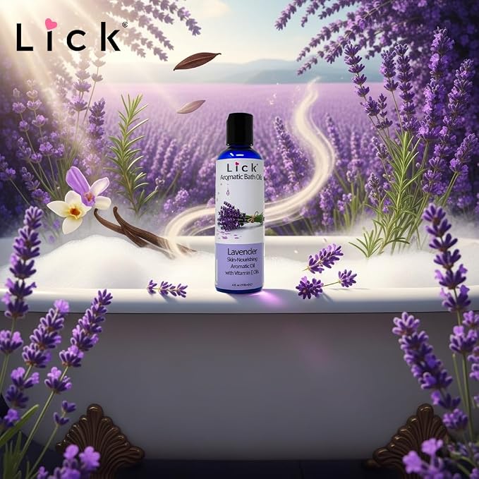 Lick Lavender Aromatic Bath Oil - Image 2