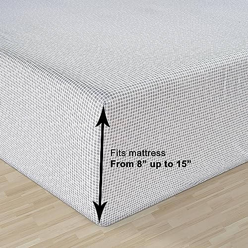 LANE LINEN Twin XL Bed Sheets 100% Organic Cotton 3pc Percale - Image 4