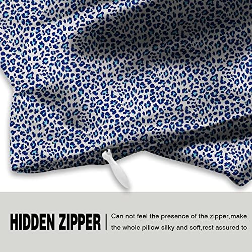 Mulberry Silk Pillowcase for Hair and Skin Standard Size Leopard Print Pillow - Image 3