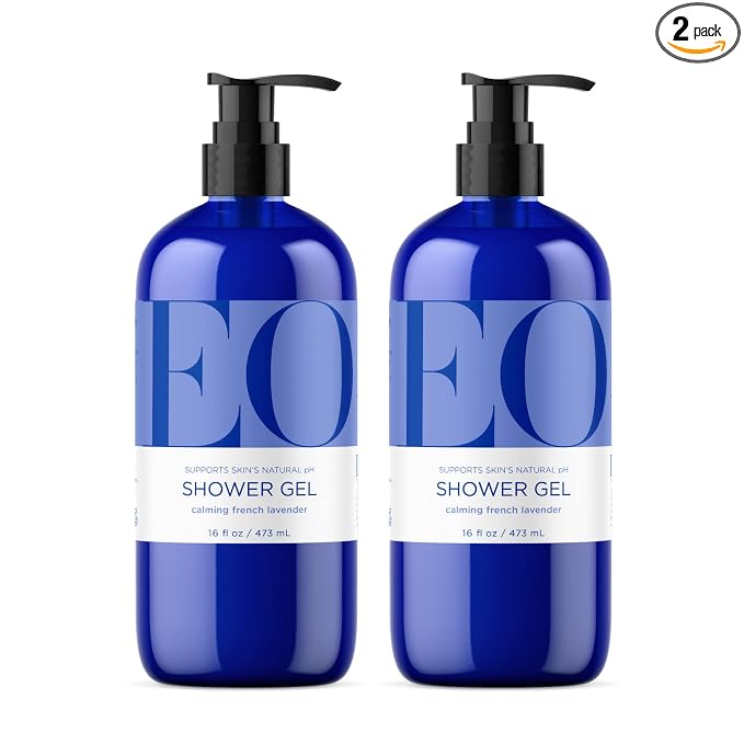 EO Shower Gel Body Wash, 16 Ounce, Organic Plant-Based Skin Conditioning by EOProducts