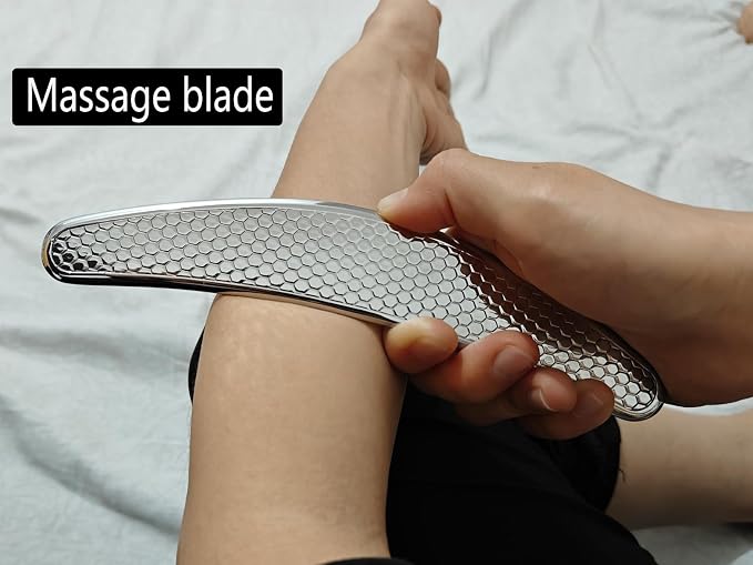 Muscle Scraper Stainless Steel Gua Sha Scraping Massage Tool Set IASTM Tools - Image 3