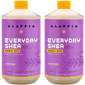 Alaffia Bubble Bath, Lavender 2-Pack – Long-Lasting Bubbles by Alaffia