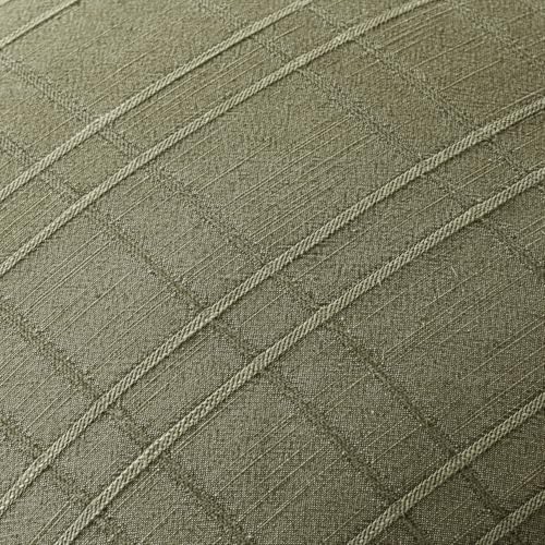 MIULEE Linen Plaid Pillow Covers Decorative 20x20 Sage Green - Image 2