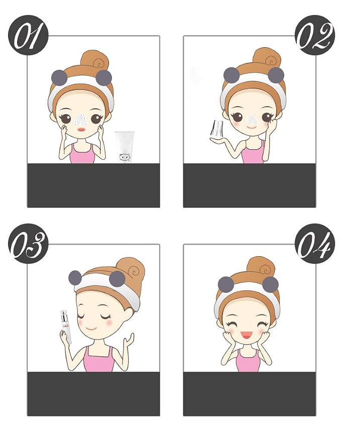 Huachi Headbands Women Washing Face Makeup Girls Baby Cute Elastic Facial Hair - Image 7
