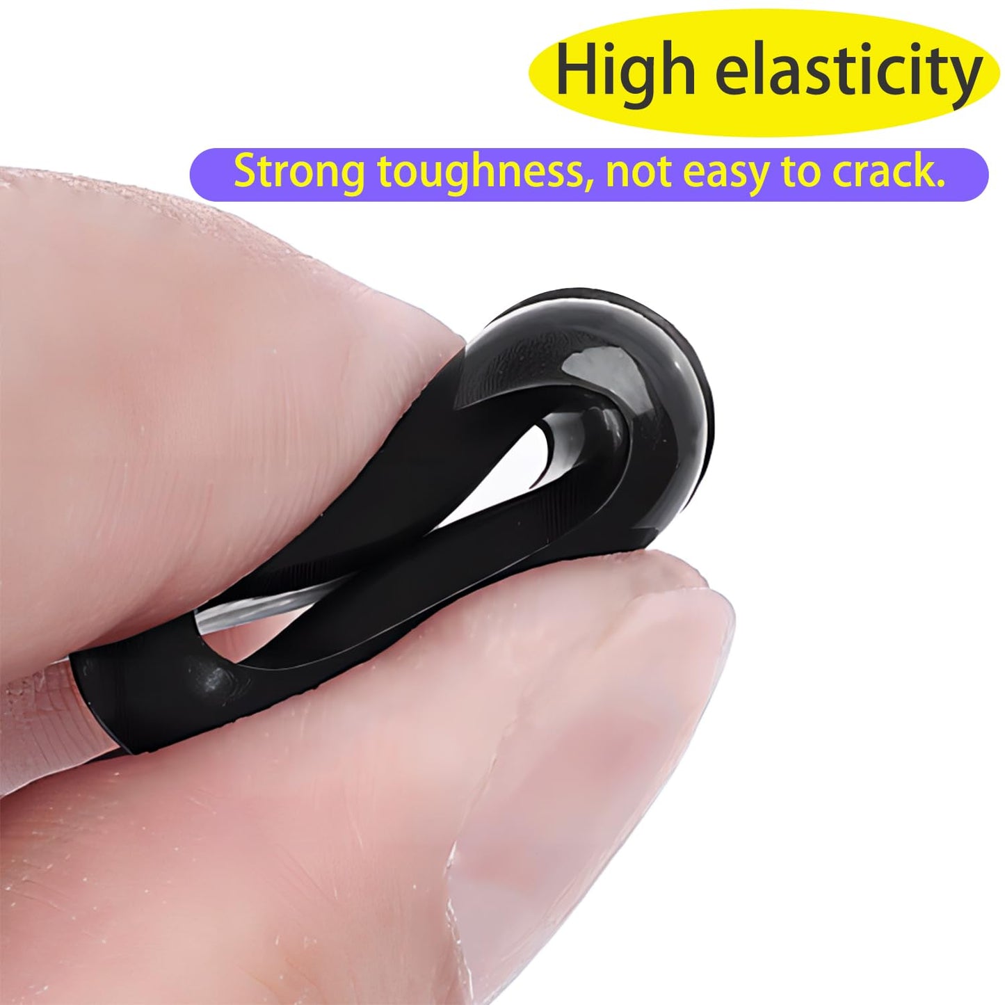 Qrity 20 PCS Rubber Grommets Cable Railing, Car Grommet, Cable Railing Protective Sleeves for Metal Posts, ID 18mm Mount Dia 22mm