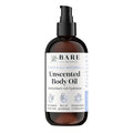 BARE BOTANICS 8 oz Moisturizing Unscented Body Oil by BareBotanics