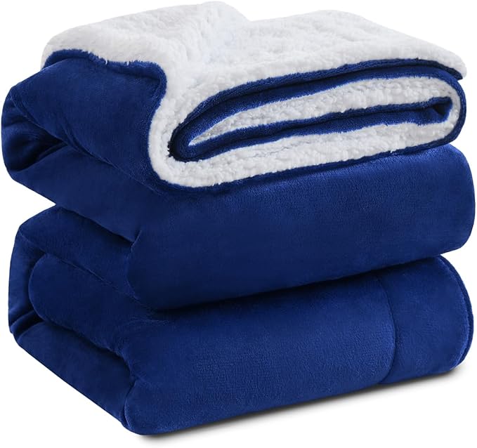 KAWAHOME Sherpa Fleece Queen Size Blanket by KAWAHOME