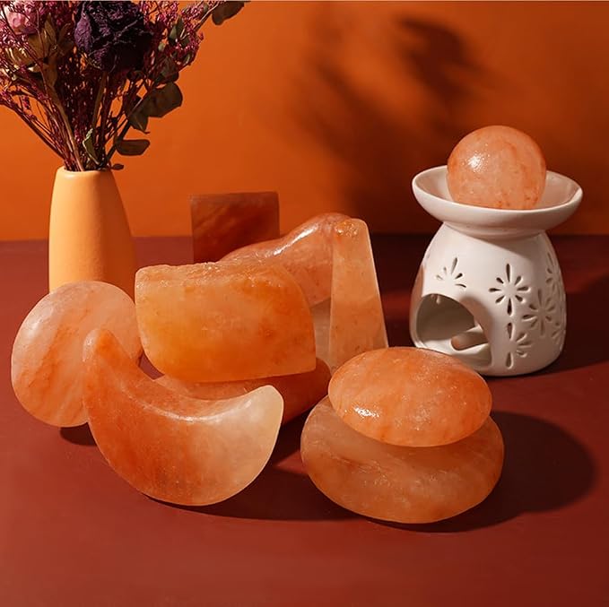 2 Pcs Ball Himalayan Salt Massage Stones Hot Massage Cold Massage Stones Set - Image 5