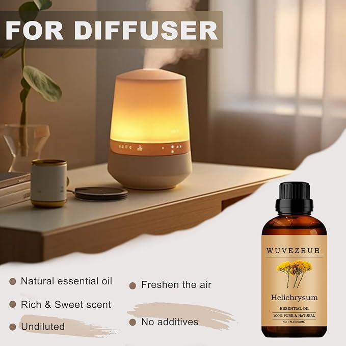 Helichrysum Essential Oils, 30ML Pure and Natural Essential Oil - Image 5