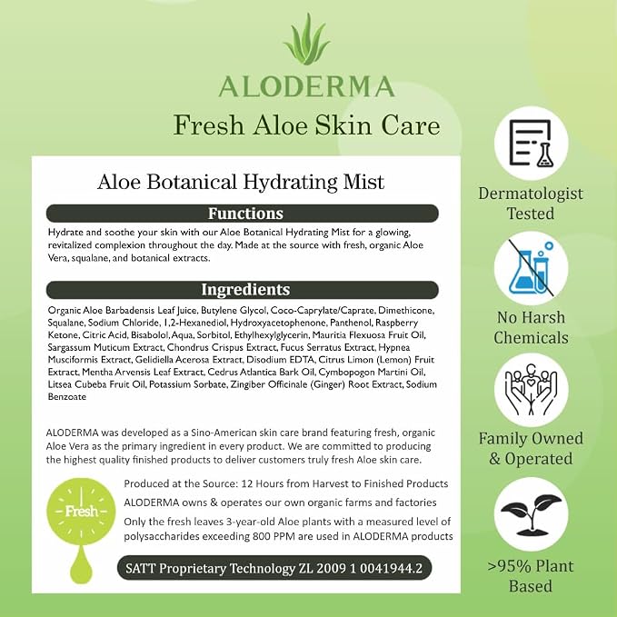 Aloderma Refreshing Hydrating Mister - Image 7