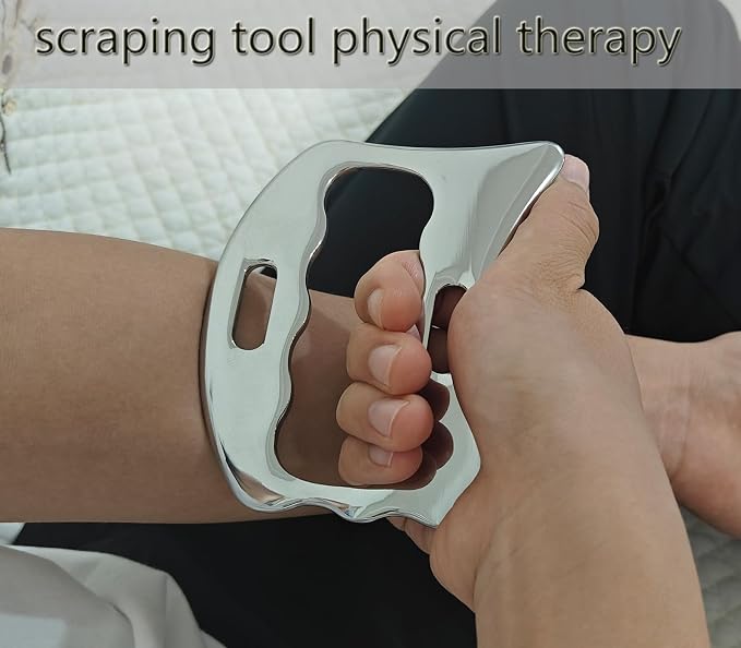Muscle Scraper Tool Set, Stainless Steel IASTM Tools - Image 2