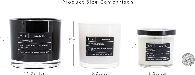 Lulu Candles | Black Tea & Sage | Highly Scented Candles - Image 8