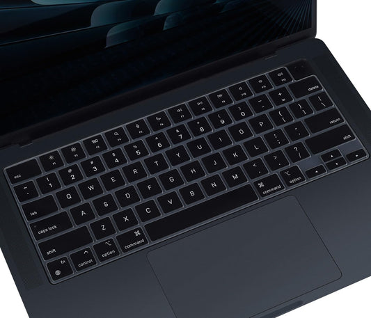 Keyboard Cover for 2025 2024 2023 MacBook Air 15.3 inch M4 M3 M2 Chip A3241 A3114 A2941,Apple MacBook Air 13.6 inch A3240 A3113 A2681 Keyboard Skin Protector