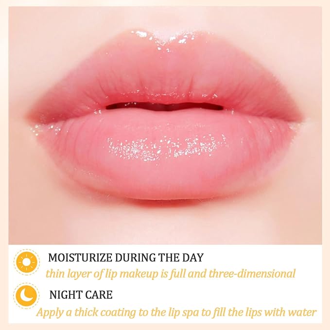 6 PCS Bee Lip Balm Lip Mask Honey Pot, Mothers Day Gifts, Honey Balm Lip Mask - Image 2