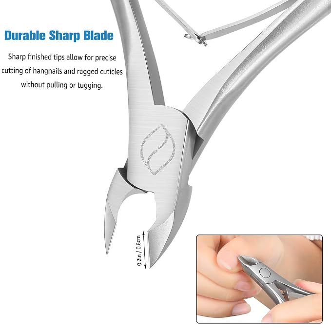FERYES Cuticle Clippers 1/2 Jaw - Image 5
