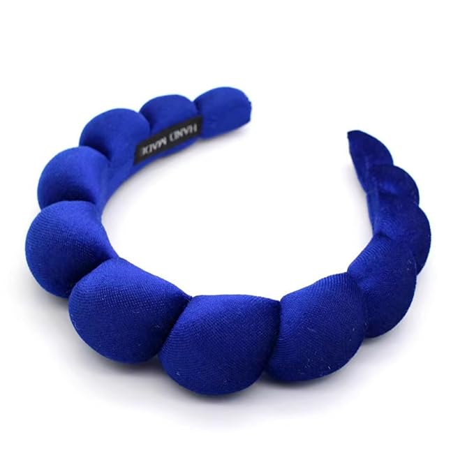Fashion Headbands for Women Padded Fabric Hair Bands Wide Velvet Non Slip by Uchyius