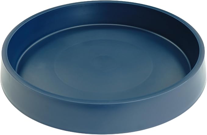 Plant Saucer Tray for Ceramic Plastic Pots, 10 inch Plant Saucers for Indoors by Bleuhome