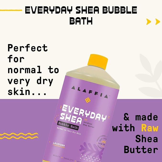 Alaffia Bubble Bath, Lavender – Everyday Shea Moisturizing Formula - Image 6