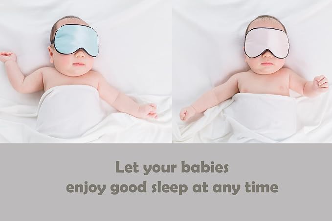 Mulberry Silk Sleep Mask with Adjustable Strap - Image 5
