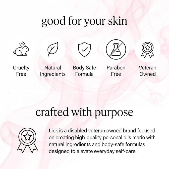 LICK Lavender Floral Scented Body Oil – Lightweight Daily Hydration - Image 6