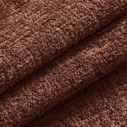 MIULEE Fall Couch Pillow Covers Textured Chenille 20x20 Terracotta - Image 2